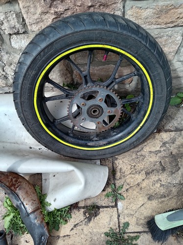 Gilera 125 2007 rear - sc, wheel