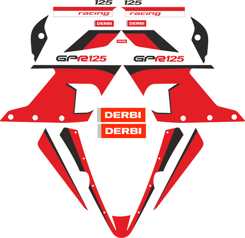 Kit compatible with derbi - derbi, gpr