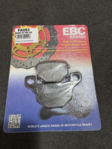 Ebc fa093 front brake - front, pads