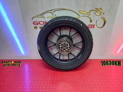 Rear wheel with disc crown - wheel,