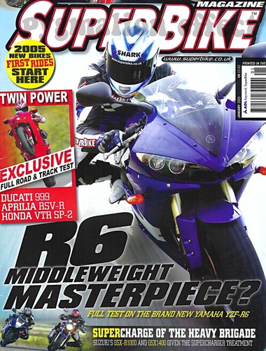 Yzf rsv1000 vtr sp2 - yzf-r6, vtr-sp2